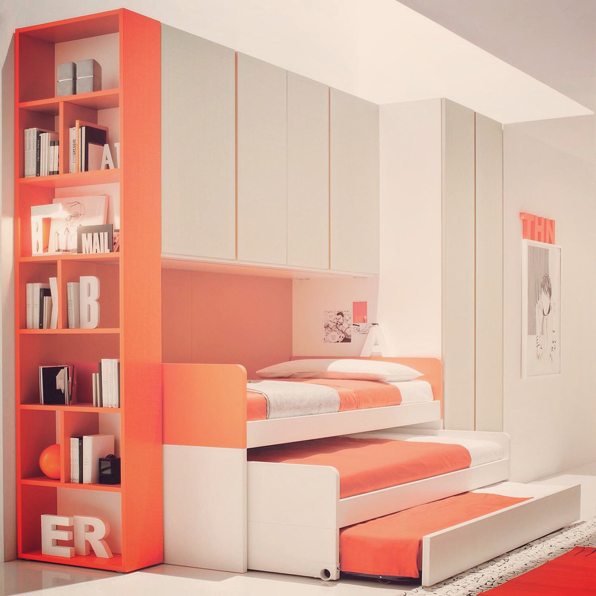 kidKATAT's tweet photo. 1..2..3 beds in the space of 1! If that doesn't amaze you on this Monday morning, I don't know what will 🤗! Have a great Monday! #kidsroom https://t.co/K0pyP70wpO