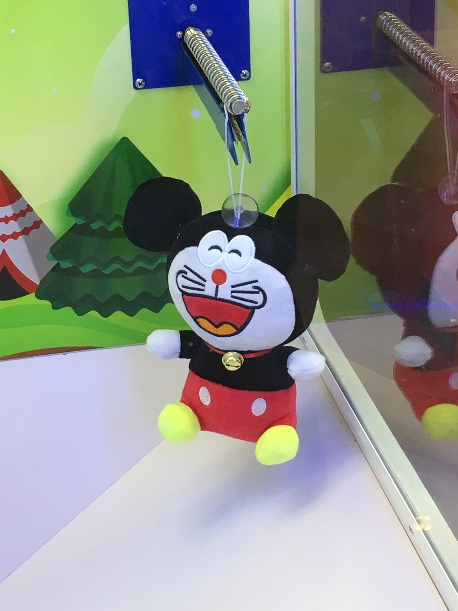 中国クオリティwドラえもんとミッキーのハイブリットのぬいぐるみ 話題の画像プラス