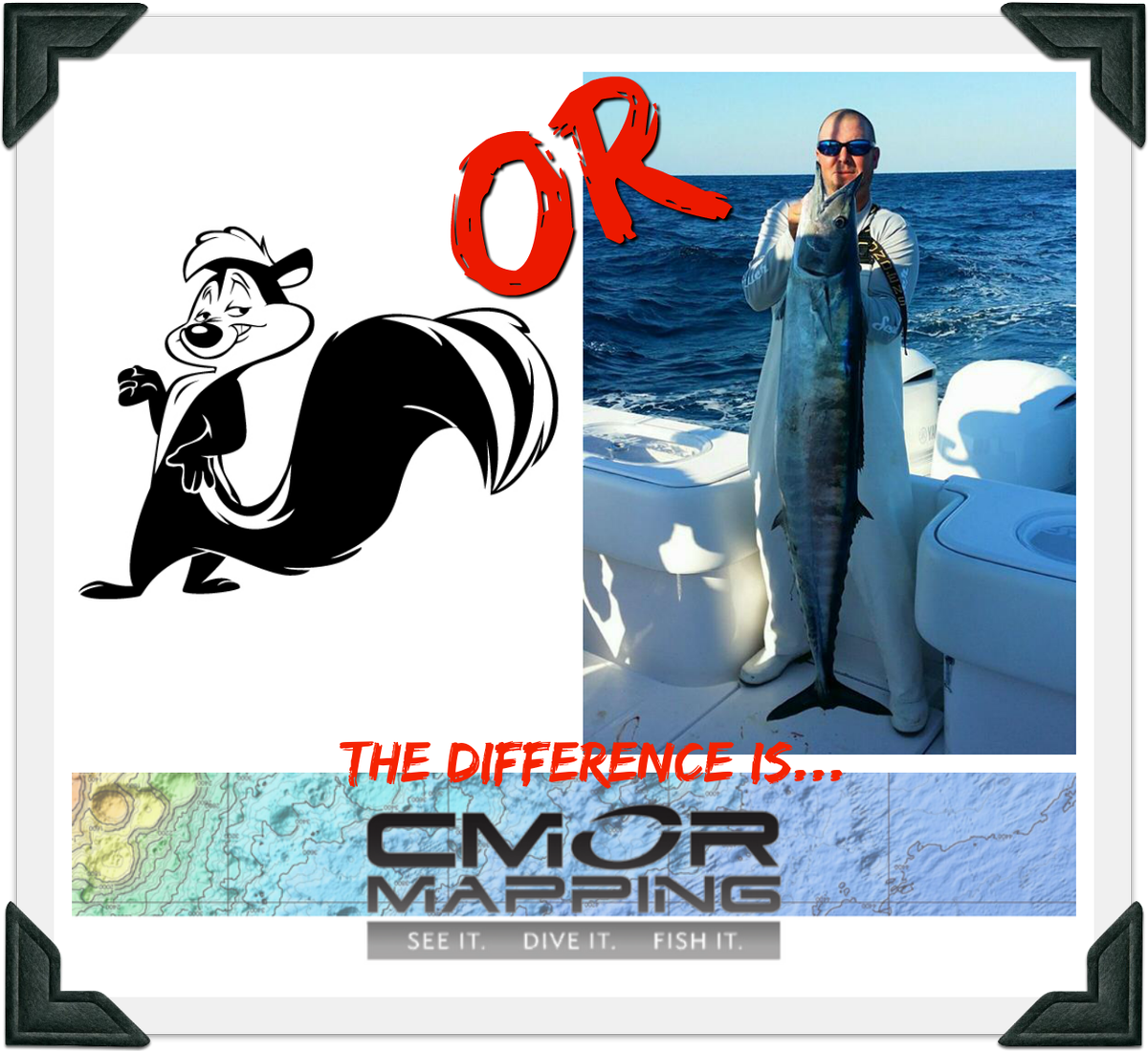 cmormaps's tweet photo. Our Maps are a #Gamechanger! Burn less fuel, Spend less time searching and more time catching! #Catchmorefishless https://t.co/wDIXzwYsi7