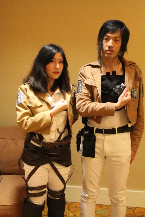 8bitdigi's tweet photo. The Scout Regiment from #AttackonTitan at #AODSF https://t.co/TPACopINjP