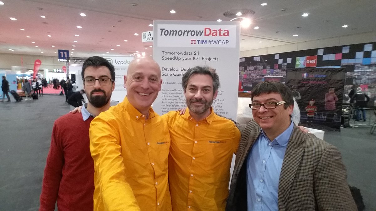 TomorrowData's tweet photo. Start! #CeBITA #cebit17 #iottly https://t.co/KJziynuMNQ