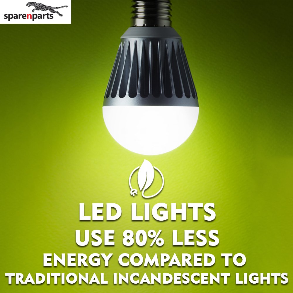 SparenParts's tweet photo. LED lights use 80% less energy compared to traditional Incandescent lights
https://t.co/YtMzFGfq06
#LED_LIGHTS  #sparenparts https://t.co/aUiI5dtvrs
