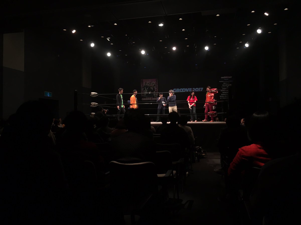 tatsuki05310's tweet photo. 茂木さん×古賀さん
#Groove2017 https://t.co/yznb9Jti06