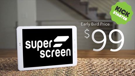 thesuperscreen's tweet photo. Launching at just $99, Superscreen has the same size and performance as the Apple iPad, plus zero monthly costs. https://t.co/DNTv8FYrJd