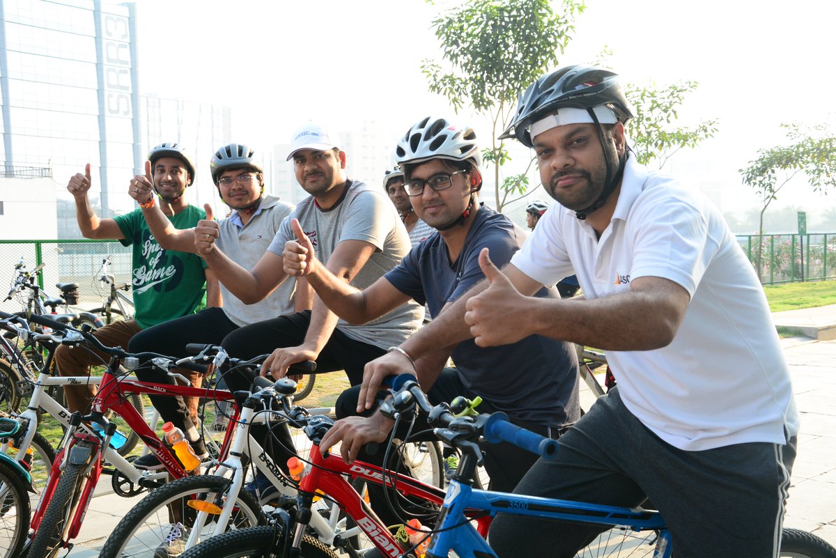 my_wired's tweet photo. ParExel Duathlon on 18 March at RMZ Ecoworld. Login to #Mywired app to view more pictures https://t.co/Lfhxd6JS6S