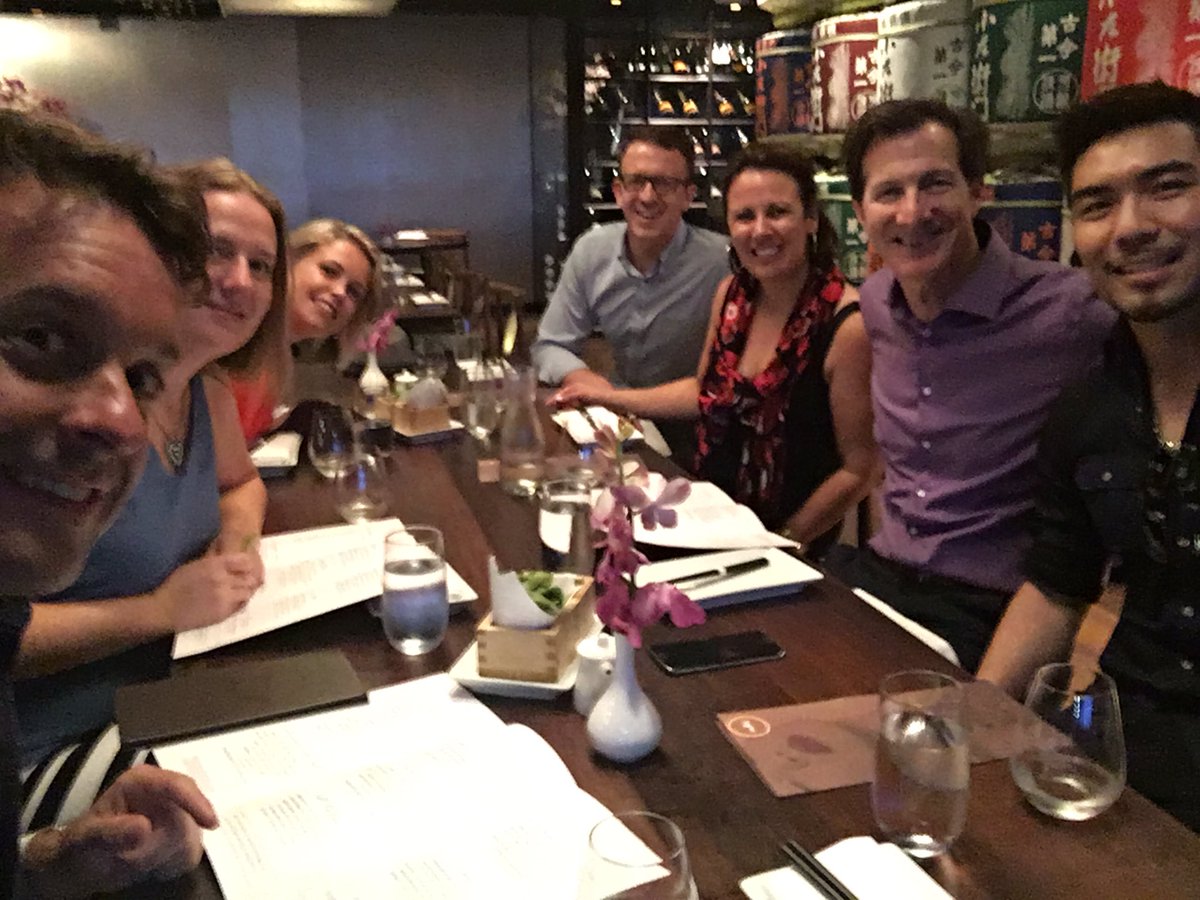 damianpapworth's tweet image. After workshop dinner with  @alangshur - thanks for #sales wisdom! #salesmasterclass #googlepartners