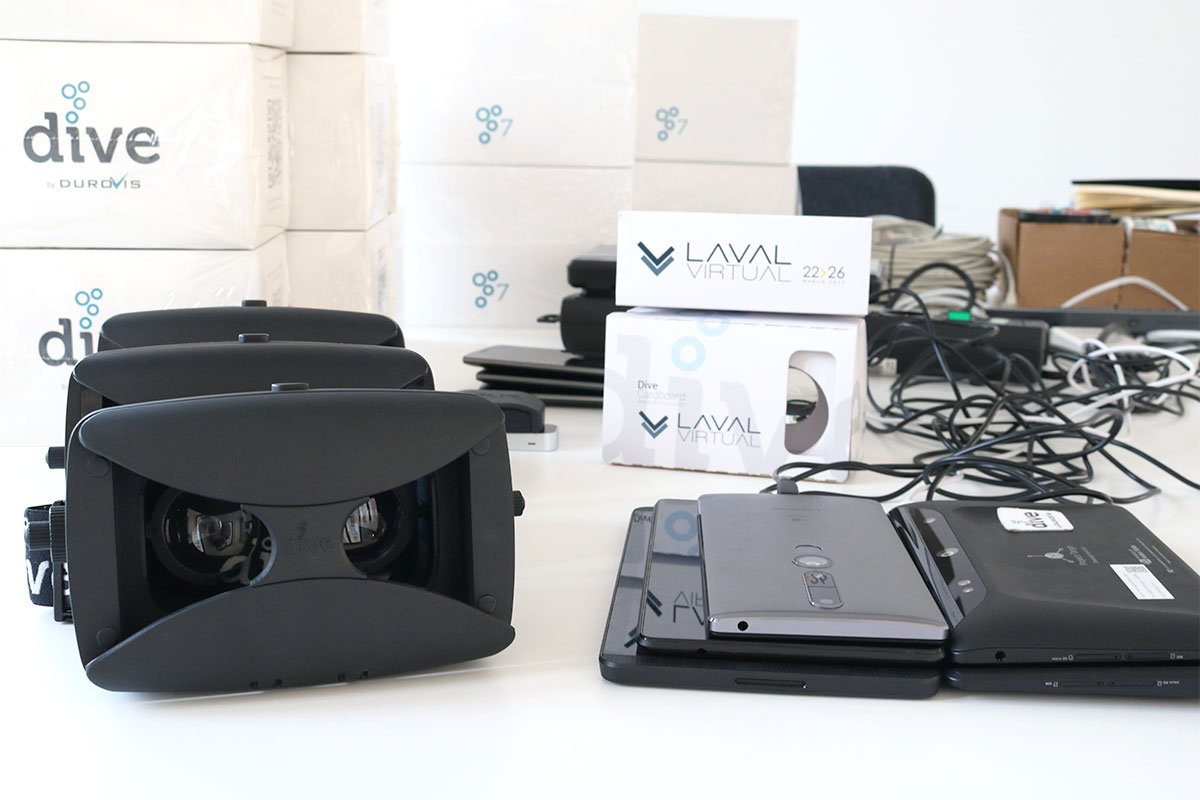 Excited to be an exhibitor at <a href="/lavalvirtual/">Laval Virtual</a> once again! Preparations are running at full speed - see you @ booth no. D5! #VR #AR #Dive6