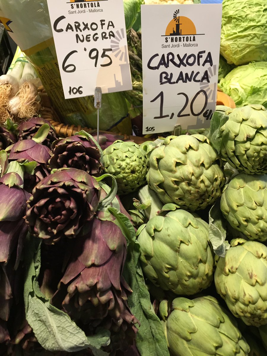 La #carxofanegra baixa de preu al <a href="/mercatdinca/">ᗰᗴᖇᑕᗩ丅 ᗪ’Ꭵᑎᑕ🏃‍♀️</a> <a href="/MercatOlivar/">Mercat de l'Olivar</a> i <a href="/MercatSantaCata/">MercatSantaCatalina</a> <a href="/AldiaIB3/">Al Dia IB3</a> <a href="/RafelGallego1/">Rafel Gallego</a> <a href="/DelCampALaMar/">Del Camp a la Mar</a> <a href="/TuitInca/">Tot d'Inca</a> #mallorca
