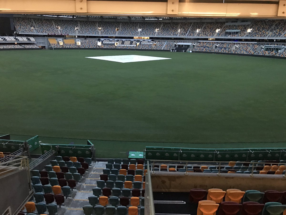 Super excited for the first #Ashes Test, GABBA looking 👌🏼