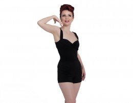 Which of our playsuits do you like best...leopard print or classic black?
Both available at our online shop!
#pinup #leotard #sugarblue