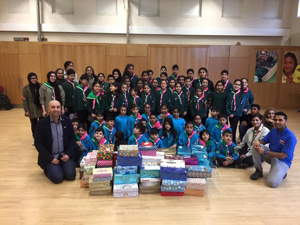 GoldmarkCom's tweet image. Goldmark Communities says THANK YOU to @1VScouts for their generous colourful shoeboxes filled with treats for the children of Syria!