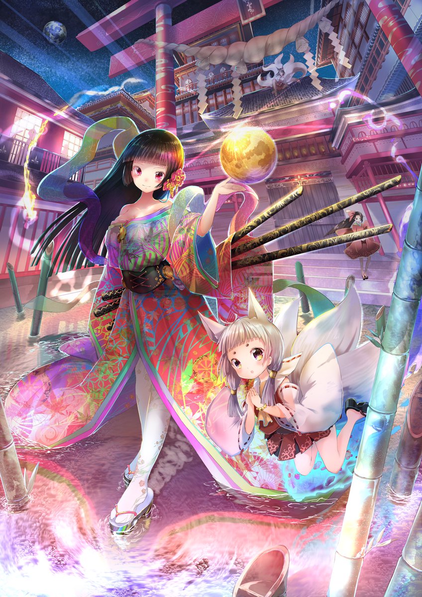 「日本工学院高校生イラストコンテスト2015年と2016年、共にグランプリありがと」|ねぎまぷりん✨️100枚目に万フォロワーになる絵師のイラスト