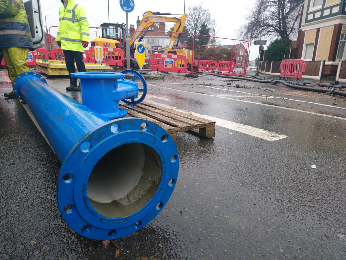 HeidiBooth90's tweet image. Well the parts have been delivered so the repair inside this very big hole should start imminently in #ChesterGreen. @BBCDerby