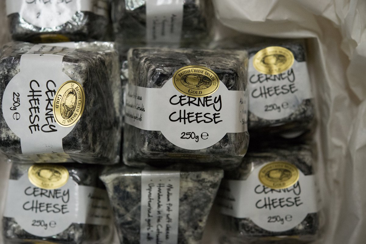 We love supporting local farmers and producers; one of our faviourates has to be <a href="/CerneyCheese/">CerneyCheese</a> a must have for any cheese board