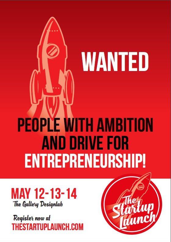 StartupLaunch_'s tweet photo. Is your idea ready to launch? Join #TheStartupLaunch 12/13/14 May in Enschede and be part of an amazing weekend! 
https://t.co/FAGE7Jlqbd https://t.co/Vn6bzZqE4N