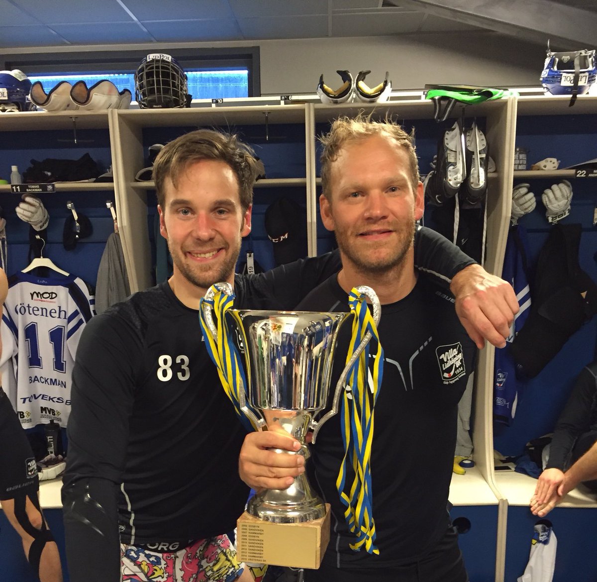 Ingen är ledsnare än jag😢
Vi har haft många fina år tillsammans. Kommer sakna dig på plan, men som tur är har jag kvar dig som bästa vän💙