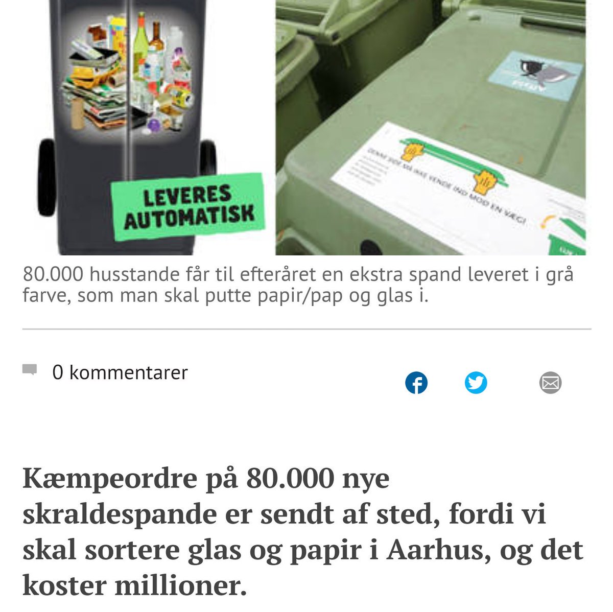 R4nd4hl's tweet photo. Aarhus indkøber skraldespande for 34 mio og pålægger borgerne at sortere, samme dag som Holstebro indfører robotsortering
#DanishForProgress https://t.co/njtNhApPUD