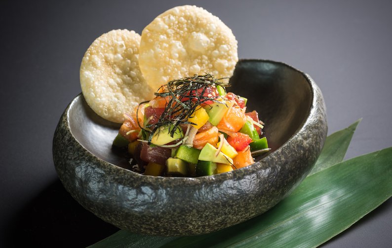 Recipe from the chefs famous addition. waytuner.com/food-drink/sea… <a href="/My_Recipes/">MyRecipes</a> #seafoodpoke <a href="/celavibangkok/">CÉ LA VI Bangkok</a> @celavisingapore #Cooking #Recipe