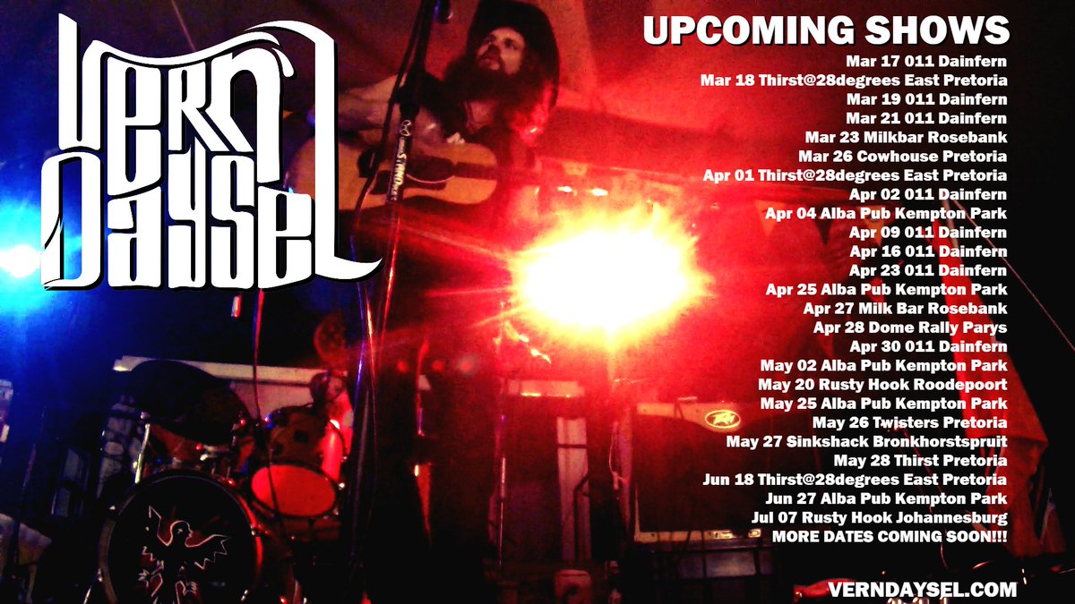 Upcoming shows!!! More added soon.