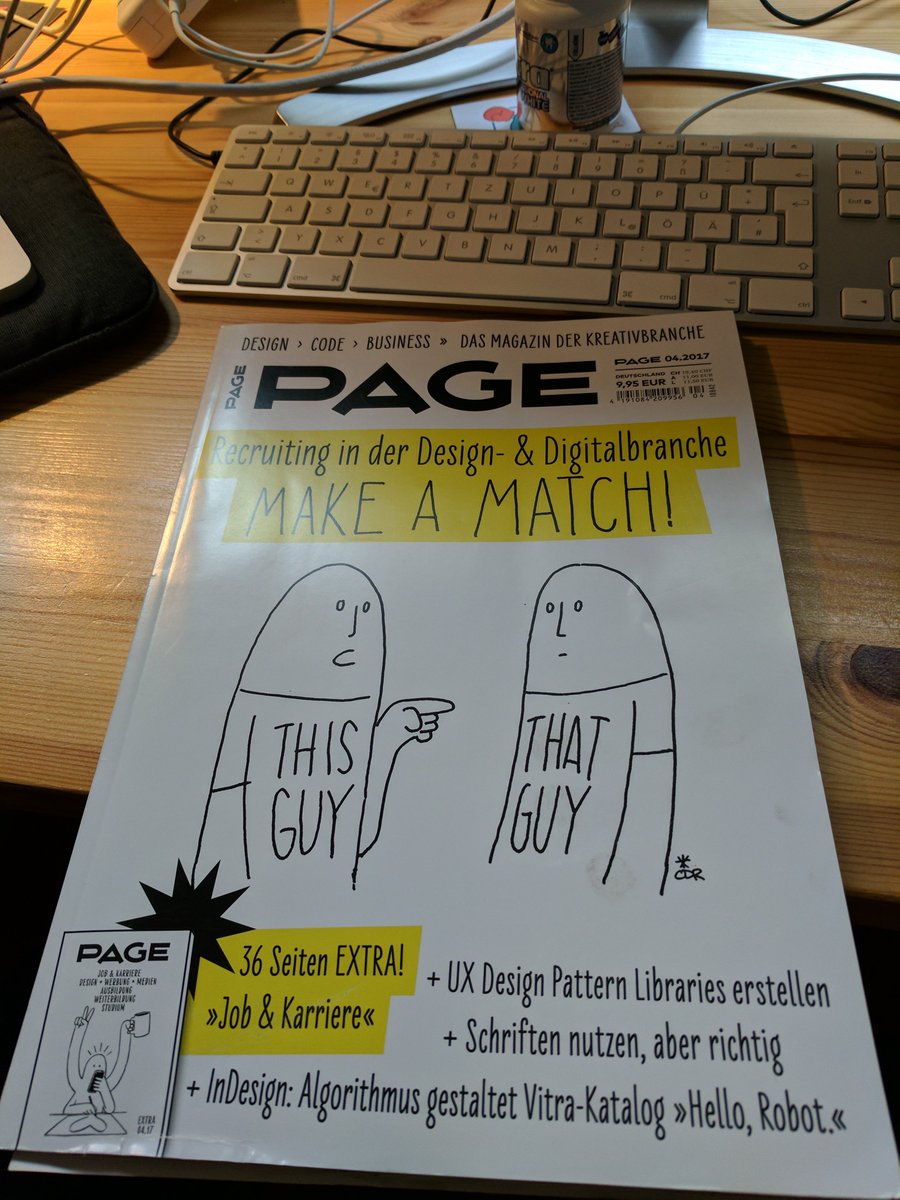 Berlin szene representing - we're featured in the latest issue of the German design, tech &amp; business magazine @PAGEmag!