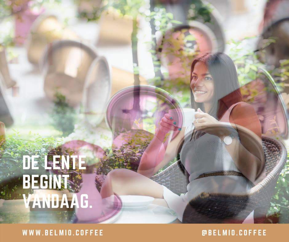 #Belmio
De #lente begint vandaag.
#koffie #espresso