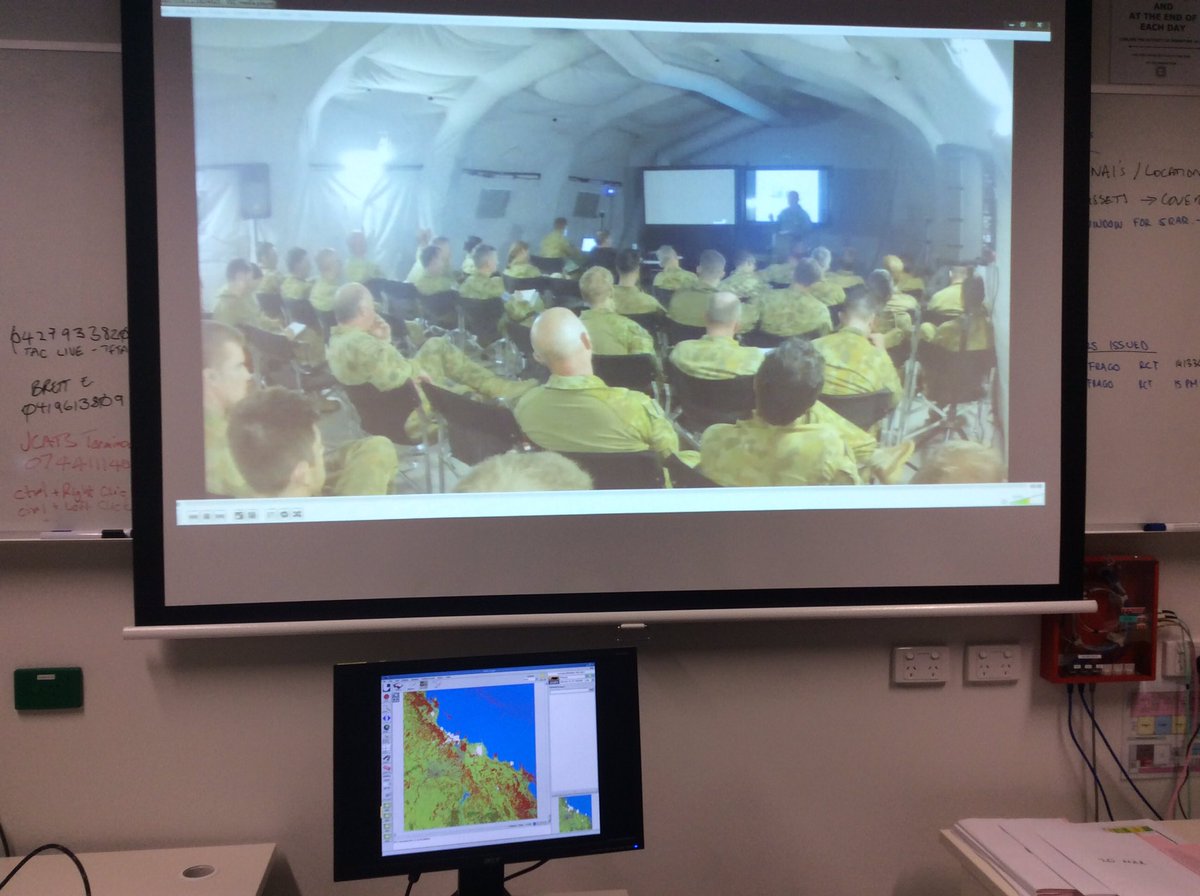 FlyingFoxCentre's tweet photo. Ex Silicon Brolga AAR - underway in the field at High Range but observed in Brisbane. CTC's future today #EXPolygon https://t.co/y0LGxH34HP