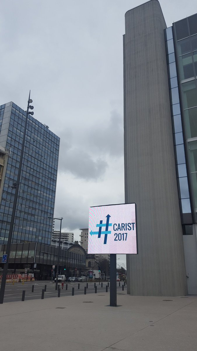 INIST_CNRS's tweet photo. #CARIST2017 C'est parti ! Le Centre Prouvé aux couleurs du @CARIST_Inist @GrandNcyCongres https://t.co/tlMBhjW8EZ