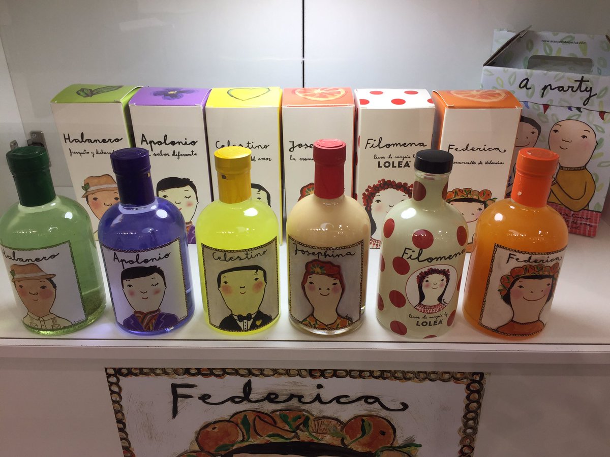 La nueva gama de licores ByFederica. #josocabanyal