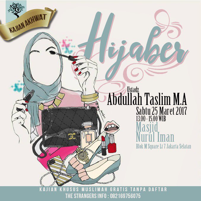 Kajian Akhwat: Hijaber
Read more: thestrangersalghuroba.com/4541-kajian-hi…