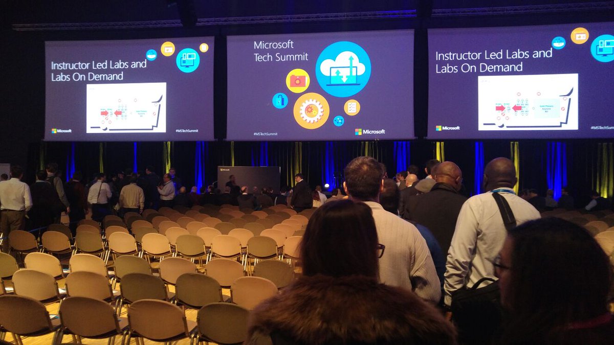 RMTECHGRAGLIA's tweet photo. #rmtechnews #MSTechSummit ci siamo e non vediamo l'ora di cominciare! https://t.co/fnWko714Et