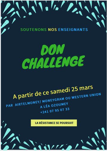 Sambaa241's tweet photo. CONACYSED  se bat pour garantir l'avenir de l'EN. Le 25 je touche ma paye et je fais mon don pour soutenir leurs actions #jesuisconasyced https://t.co/U2EtLZ5p3a