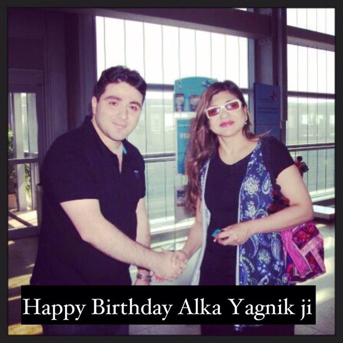 Happy Bday to the queen of melody Alka Yagnik ji , god bless you always  
