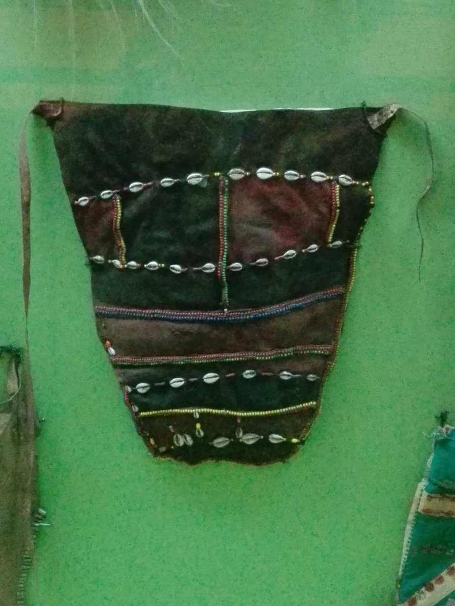 #MyHeritageOfSplendour
Object: Pubic Apron
Community: Samburu Community
Local Name: Ngala
Worn by girls at puberty