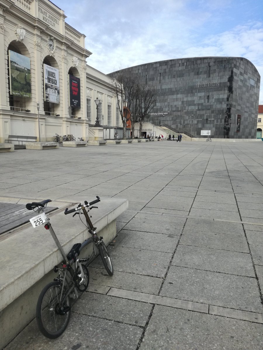 Nice setting for a conference! Two interesting days to come at #eclf17 #vienna #cyclelogistics