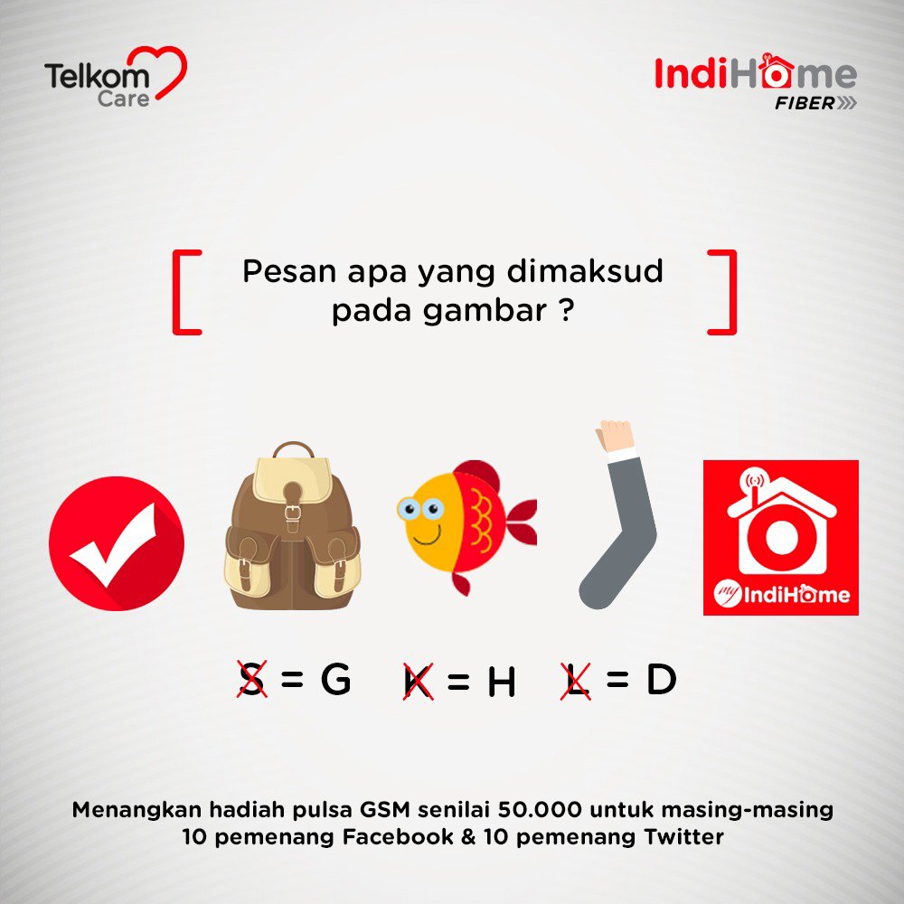 Telkom_EYF's tweet photo. Sobat suka main tebak gambar? Ikuti kuis berhadiah dari kami yuk! S&amp;K cek di sini https://t.co/2nmvwlGZPe https://t.co/Q37DWRlXyR
