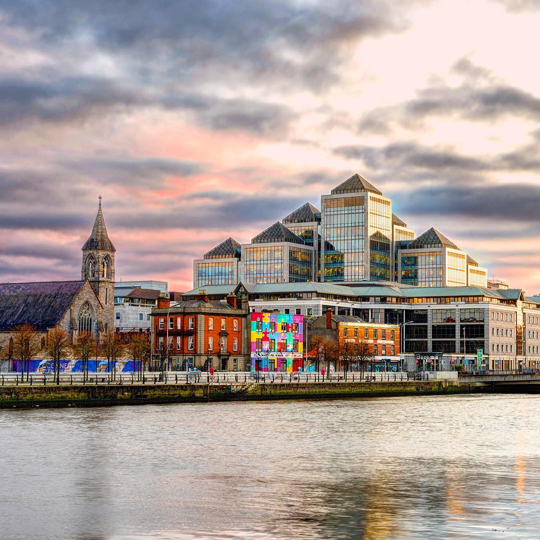 VisitDublin's tweet photo. What a view! What colours! What a city! 📷 IG/mredgarallan #LoveDublin https://t.co/BkSoUPMa16