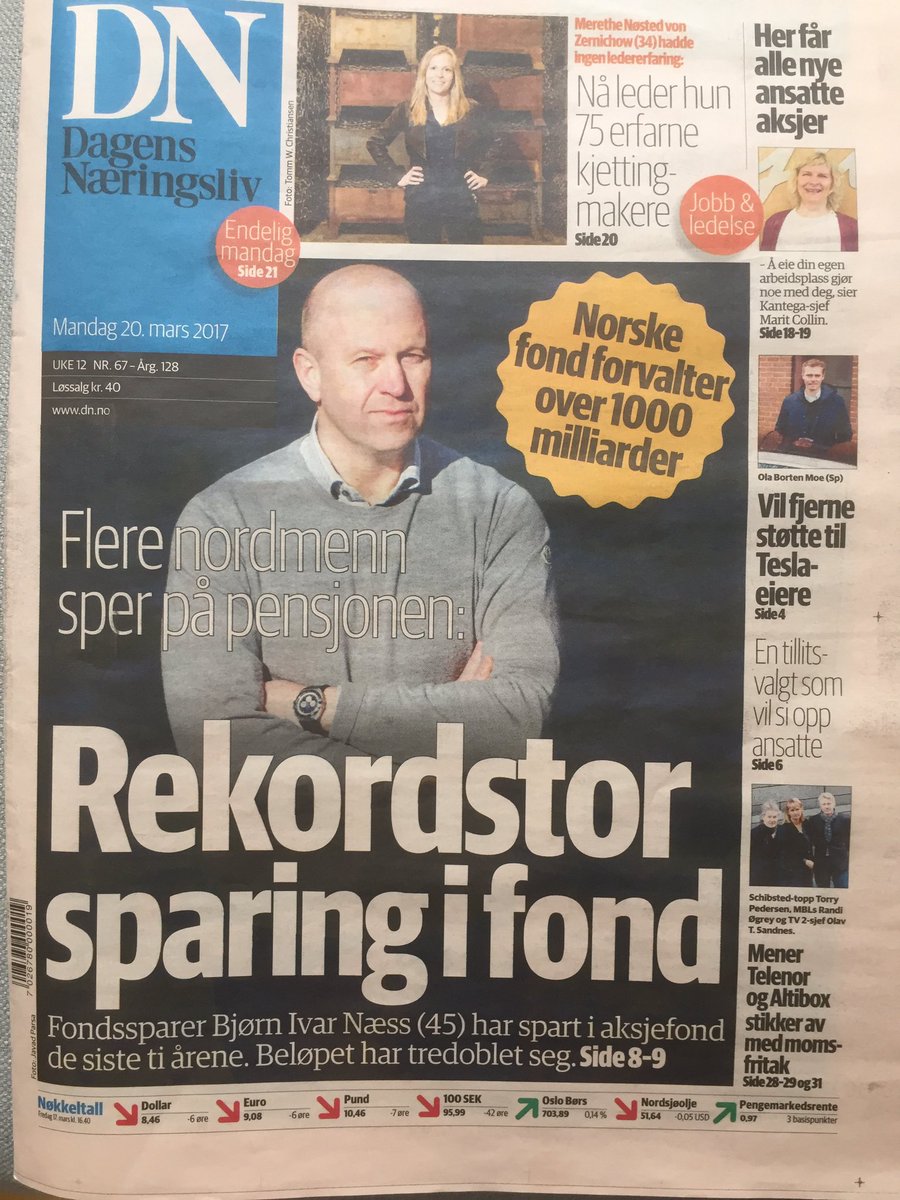 KrisSkaug's tweet photo. Fondssparere må være smarte folk😉 De sparer jevnt og trutt, knapt nok merker det. #smartsparing #bliriksakte #fond #spareavtale
Les @DN_no https://t.co/iupWGCniI2