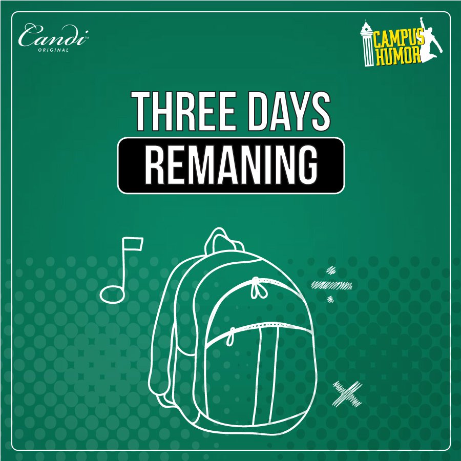CandiByLU's tweet image. Hurry, the clock is ticking! Share and WIN now!
#KhaasMithas #Improvistan #CampusHumor #CandiBiscuits

Link: goo.gl/8CzTN4