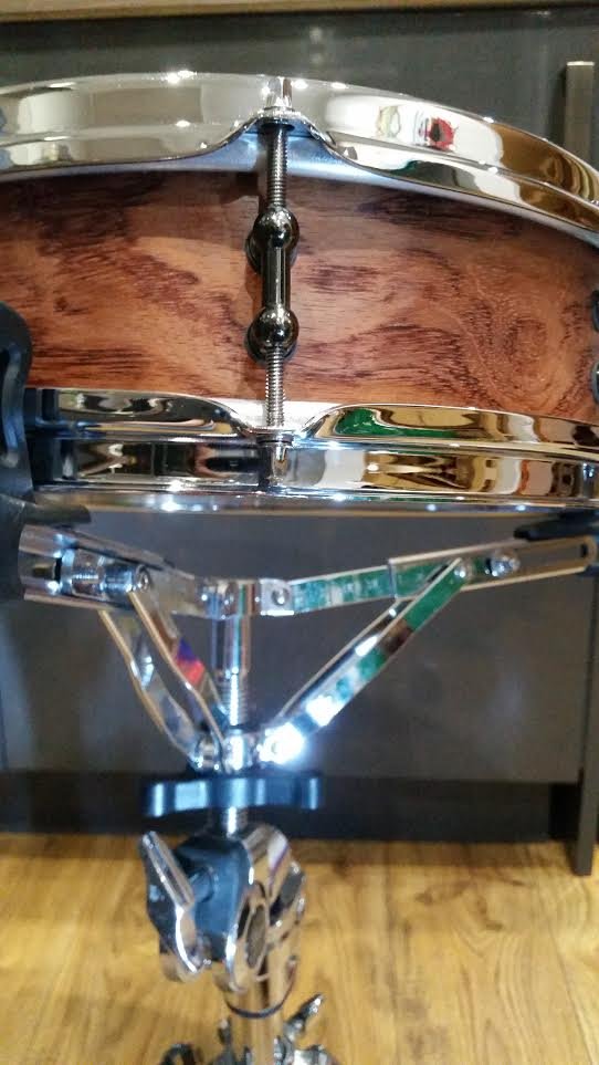 NCDShells's tweet photo. Scott Boyd sent us pics of his finished shell. Wow.10ply Bubinga 14x4. Free snare shell offer running until 31st March. #mondaymotivation https://t.co/XToyUhc3kz