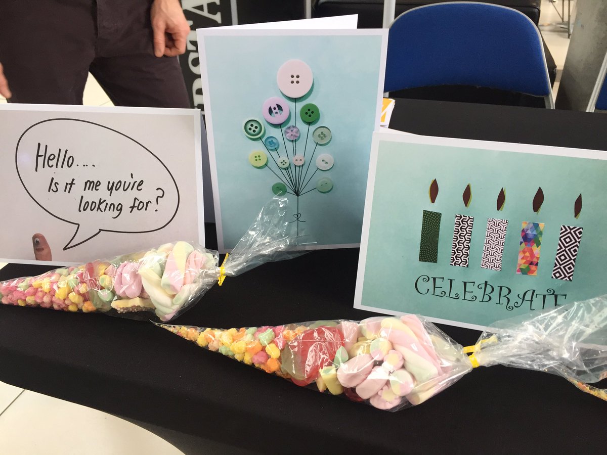Its the final week of our enterprise event so we have slashed prices on our unique greetings cards.
50p each or 3 for £1!! #bargain