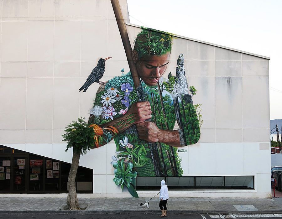 Amazing mural by @sabotajealmontaje
#globalstreetart #lapalma #mural #nature #lovenature #
globalstreetart.com/sabotaje-al-mo…