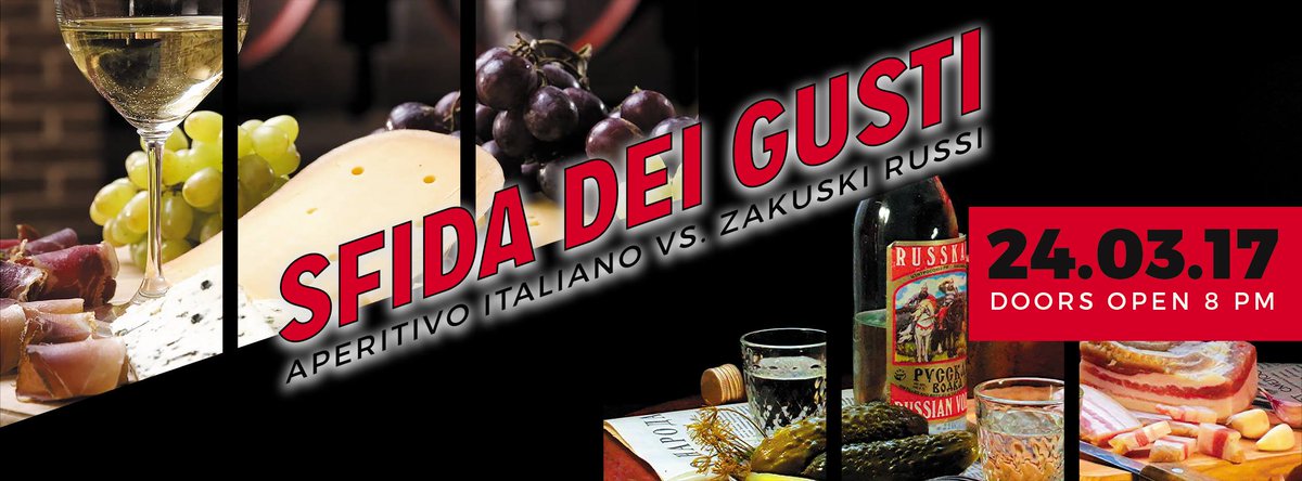 TurinBlog's tweet photo. Un'idea per Venerdì 24 Marzo, un viaggio gastronomico tra Italia e Russia a lume di candela https://t.co/w0BsxdcTDA … #torino #eventitorino https://t.co/HZTXhywGJo