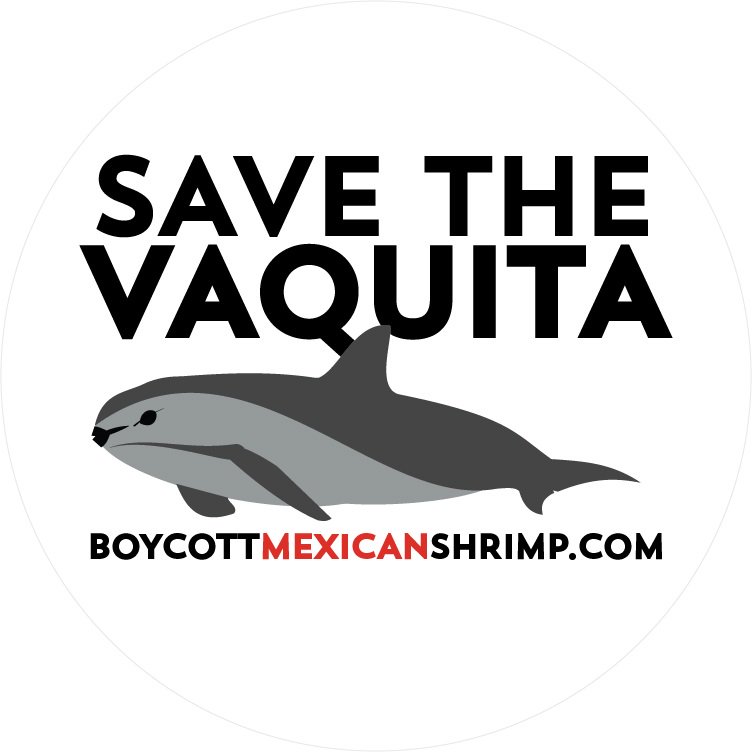 Resultado de imagen para logo de “Boycott Mexican Shrimp”
