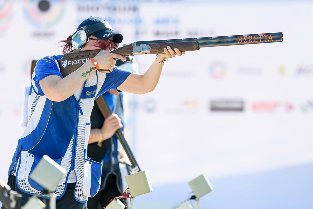 Beretta_1526's tweet photo. Congrats to N.Rooney 🇳🇿, A.Perilli 🇸🇲 &amp; F.Galvez 🇪🇸 who placed 2nd, 3rd and 4th at @ISSF_Shooting Trap Women finals in Acapulco #TeamBeretta https://t.co/Q3H5tCXdHd
