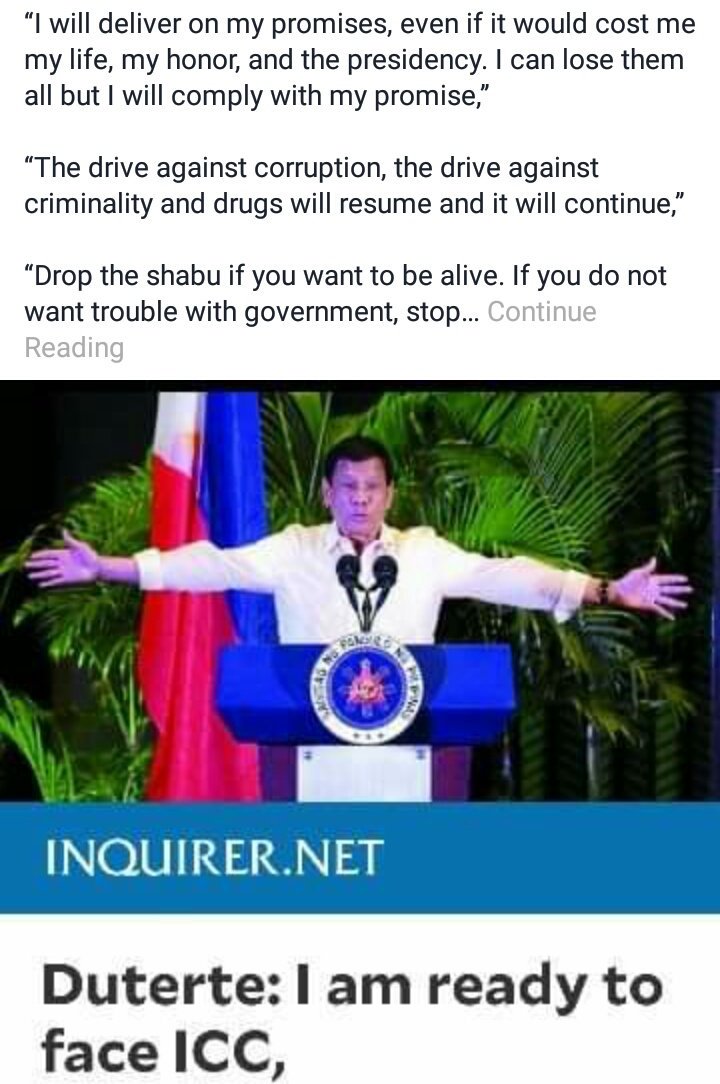 PRRD ready to face ICC. Is Leni ready to face people's fury, impeachment?

#FlushLeni #LeniFakeNews #PalitBise
@MochaUson @WeAreUnitedDDS