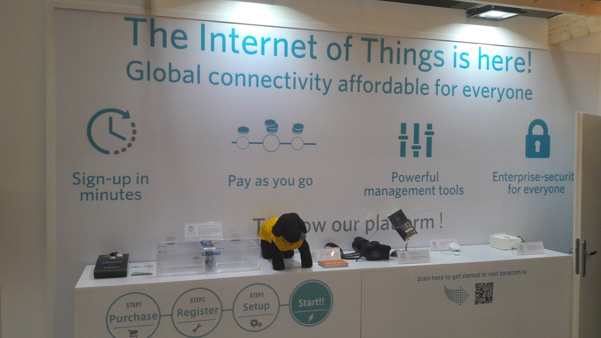 asngreece's tweet photo. First day in #cebit17 for #ISTMOS_tech powered by @FIware and #soracom #winelover #supplychain #IoT https://t.co/z3AAQPdDr7