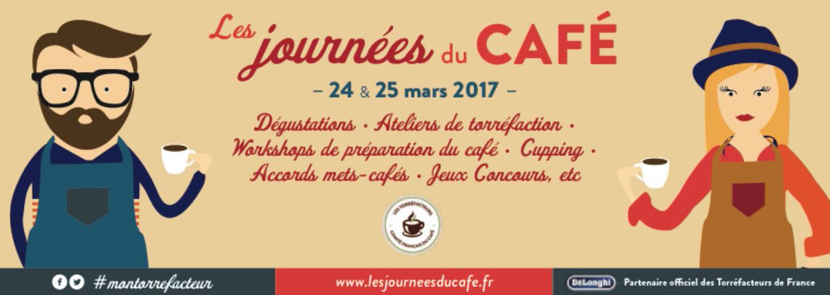 capsogusto's tweet photo. ACTU! Ne manquez pas les Journées du Café les 24-25 Mars, partout en France #café #journéesducafé #lestorrefacteurs https://t.co/bstZ6rTR4v https://t.co/bSvVChgzuc