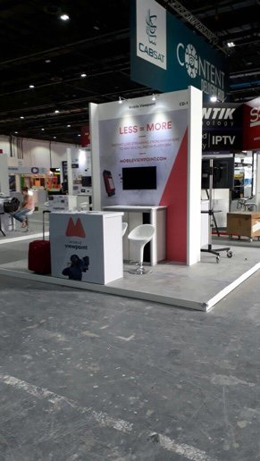ConnectedIP's tweet photo. #sneakpeek: our #CabSat2017 booth is waiting for us and you. Want to stream to SDI &amp; social? We'll be at Hall4, stand CD15 @CABSATofficial https://t.co/A3EY949AZt
