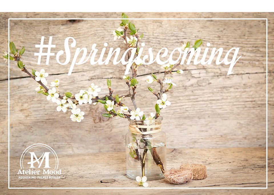AtelierMood's tweet photo. Il est temps de sortir de son hibernation ! #springiscoming #aquabike #aquabiking #palperrouler #Paris #montorgueil https://t.co/XsKSp9RqgV