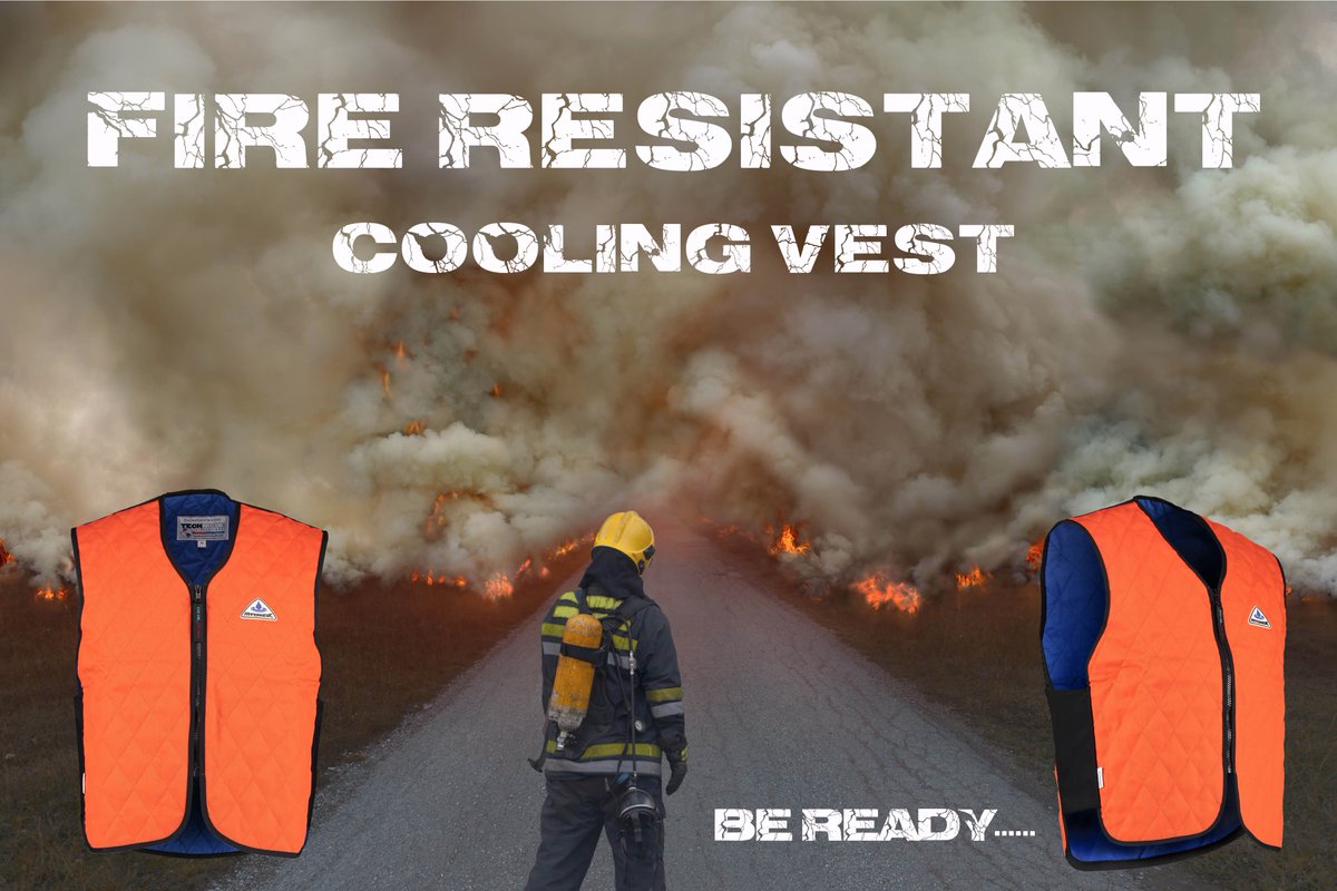 TechNicheEurope's tweet image. FR Cooling Vest, used in Oil/Gas and civil services #heatstress #beattheheat #healthandsafety @H_S_E @Global_HSE @HSEPeople @HSMEMagazine